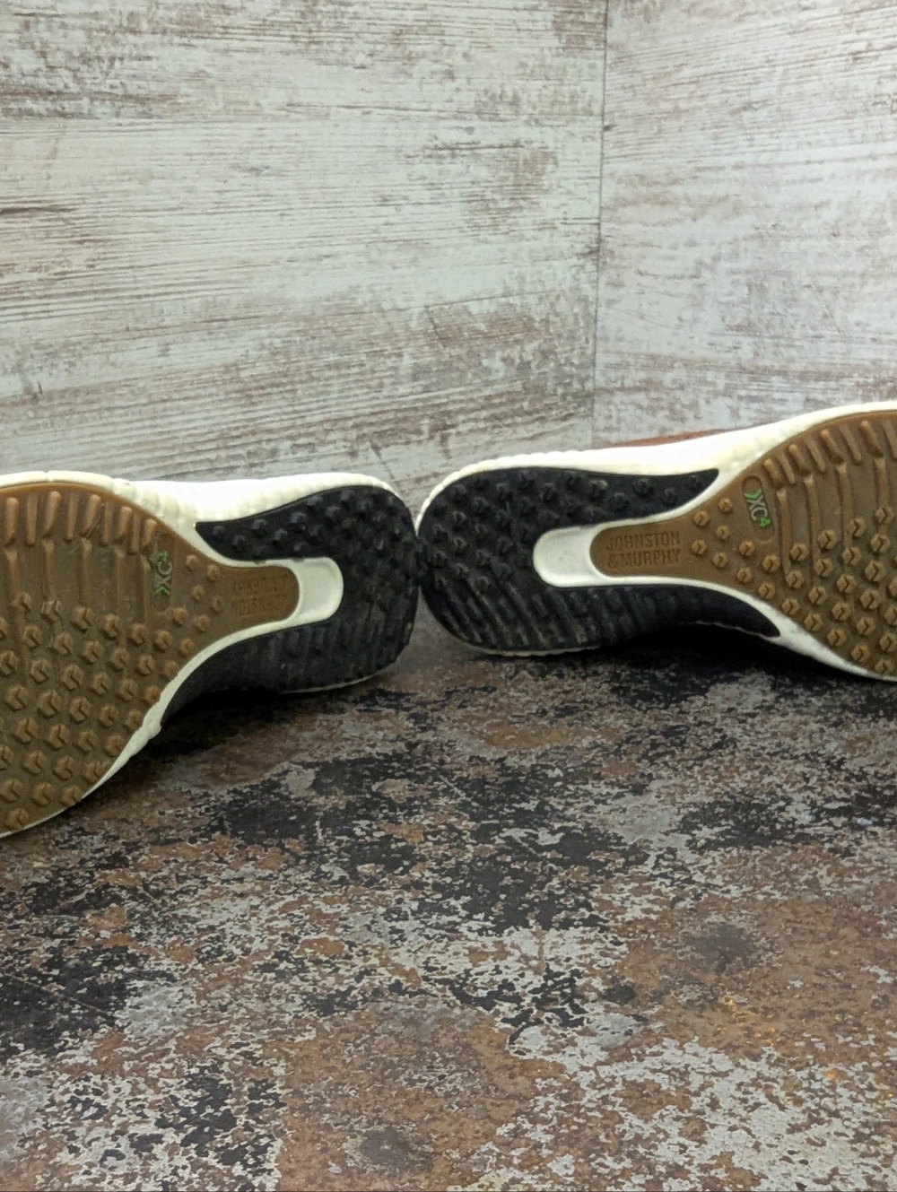 Johnston & Murphy XC4 H1-Luxe Hybrid Golf Shoes Sz 12 Used Brown 25-3960 - Picture 9 of 9